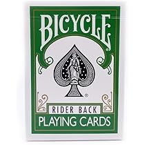 Amazon.co.jp: Bicycle Green (緑色) トランプ : おもちゃ